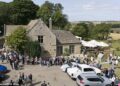 More than 400 people waited hours to be the first to enter Clarkson's new pub when it opened in August