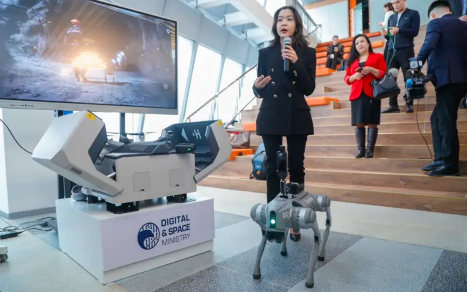 Kazakhstan Introduces Robot Dog to Enhance Mine Safety