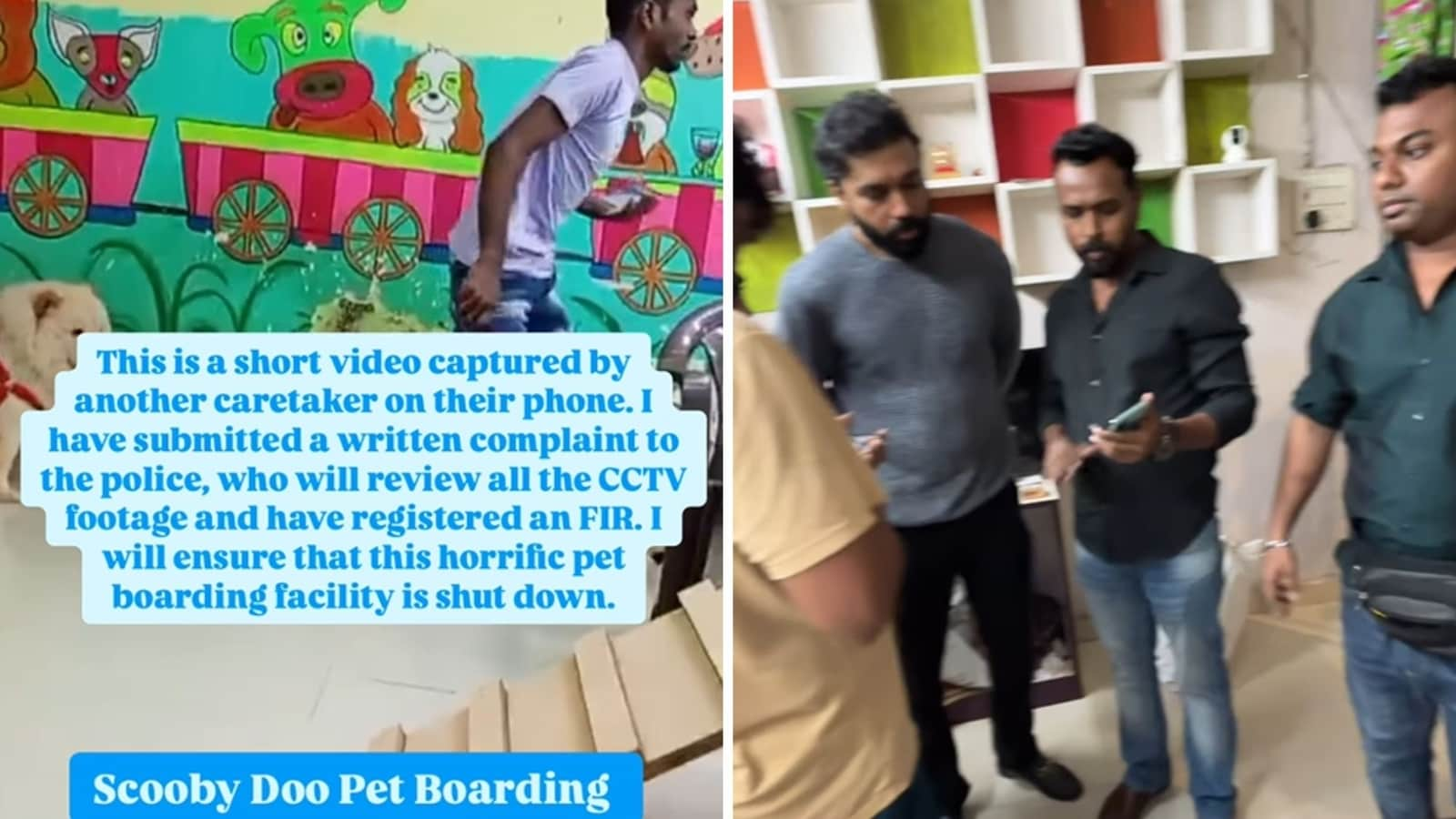 Shocking video: Animal activist slaps Mumbai dog sitter for ‘mercilessly’ beating German Shepherd while drunk | Trending