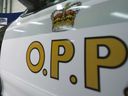 An Ontario Provincial Police vehicle.