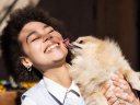 Why do dogs lick humans? It could be a sign of affection… or not.