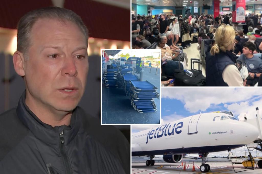 JetBlue passengers say they were 'kicked to the street like dogs' from Turks and Caicos airport after return flight to Boston was delayed