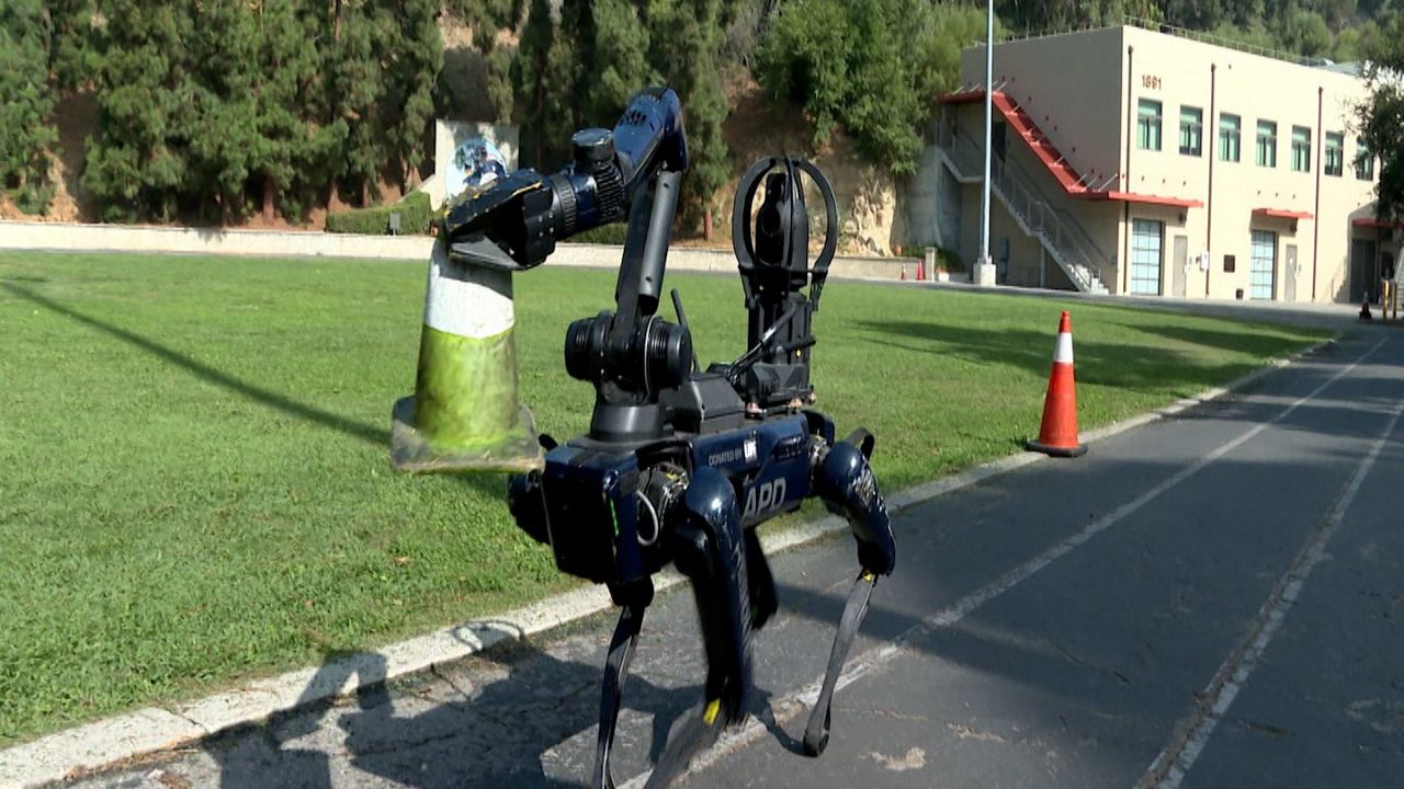 LAPD SWAT integrates 'robot dog' into the unit