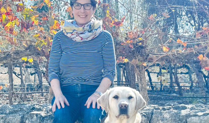 Meet Lisa Baron Haet, the olah working at the Israel Guide Dog Center