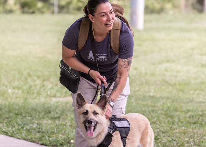 Nelsonville woman provided with life-changing service dog