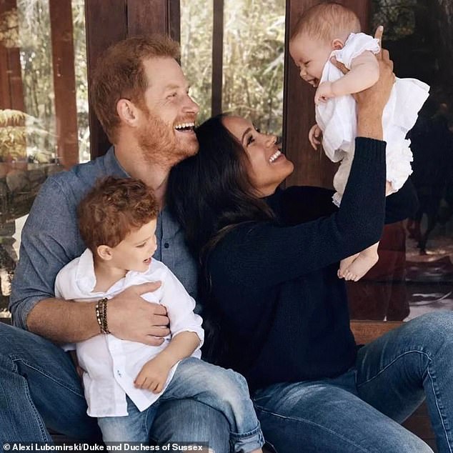 Fans of Meghan Markle and Prince Harry were delighted to hear the voices of the royal couple's two children in an emotional tribute video to Markle's late Beagle